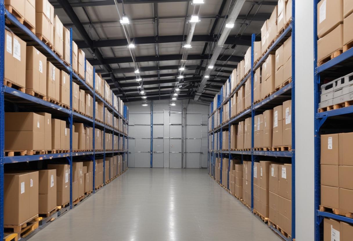 Temperature controlled warehouse in Dubai